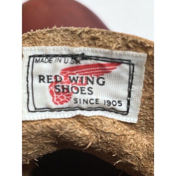 Red Wing 1906 Oro Russet Leather USA Made SuperSole Work Boots Womens Size 5.5 B main image 5